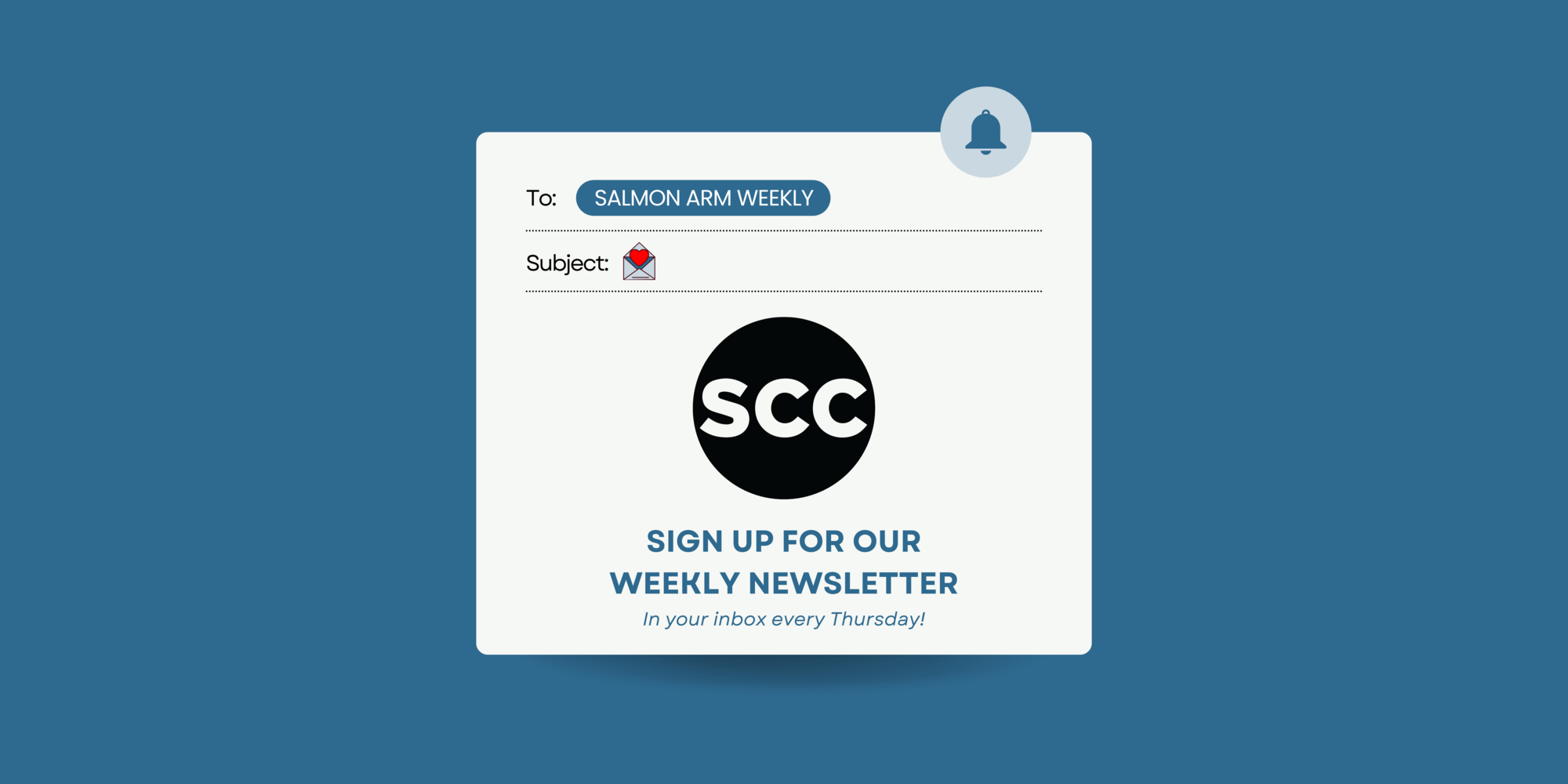 banner style graphic for Salmon Arm Weekly Newsletter