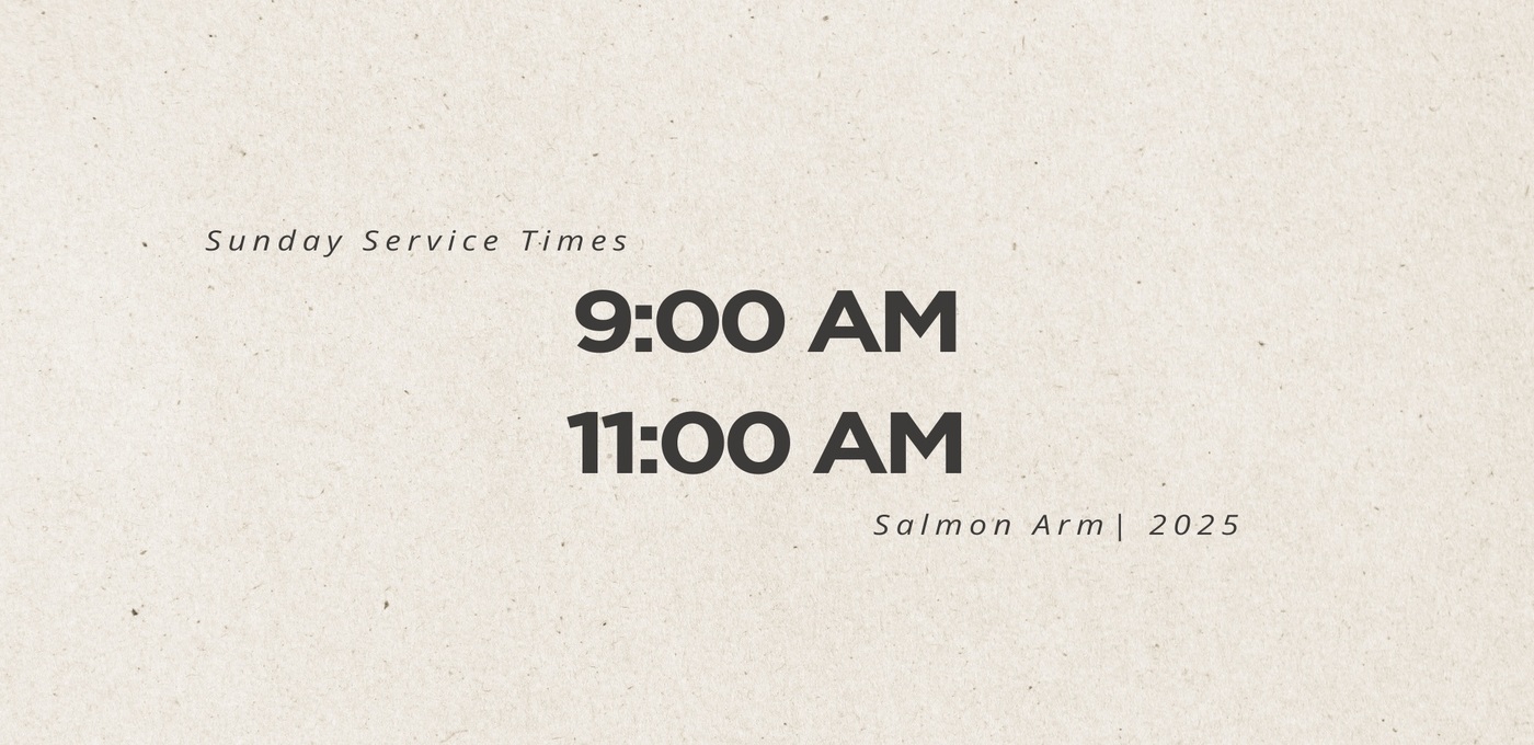 2025 Service Times